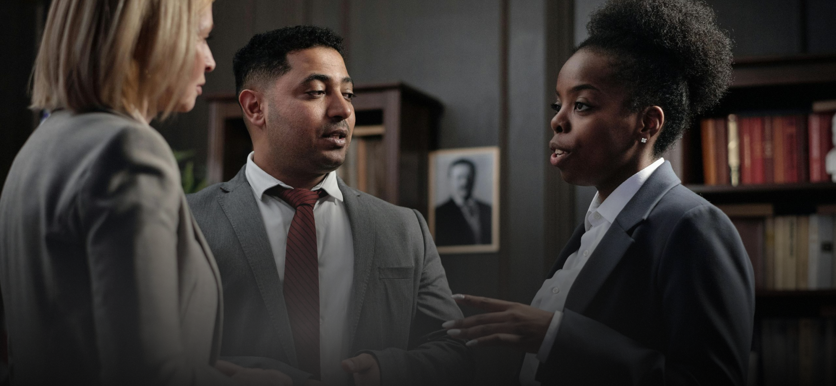 Professional business setting